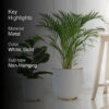 Alabaster Floor Planter - Set of 2