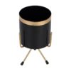 Aslana Kina Planter (Black) - Set Of Three