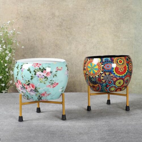 Bloom Blush Planter - Set Of Two