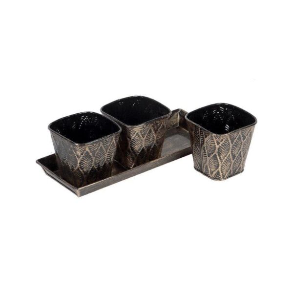 Gajro Gun Planter - Set Of Four