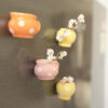 Garden Party Magnetic Fridge Planter - Set Of Four