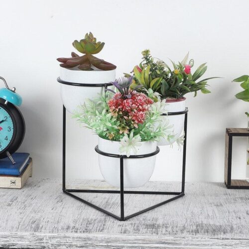 Gingera Jolly Planter - White
