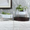 Gouyen Gaya Planter (White) - Set Of Two