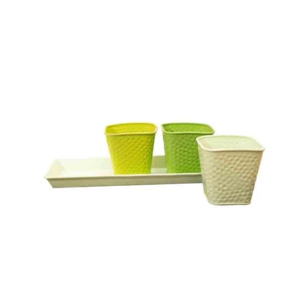 Herbster Planter - Set Of Three