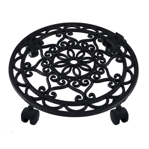 Mandala Glow Planter Stand-Set of Two Mandala Glow Planter Stand-Set of Two