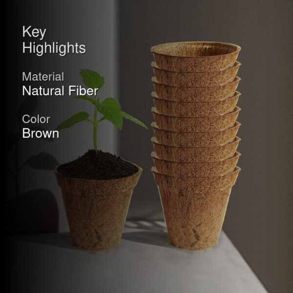 Ora Coir Planter - Set Of Ten Ora Coir Planter - Set Of Ten