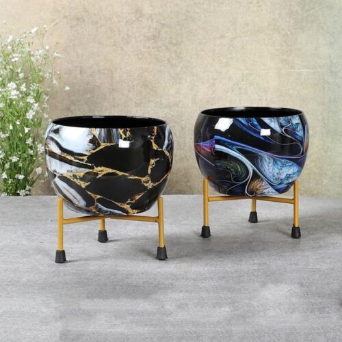 Paradise Finesse Planter - Set Of Two