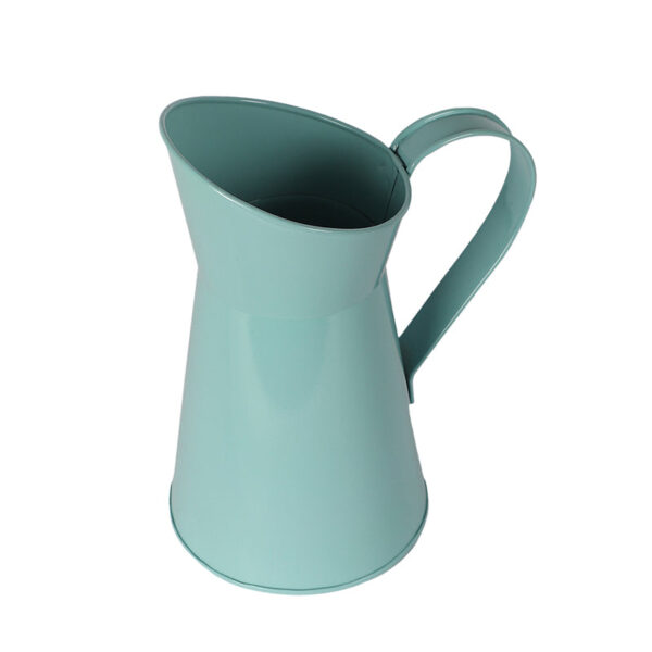 Pitcher Perfect Iron Planter (Blue) - Set Of Two