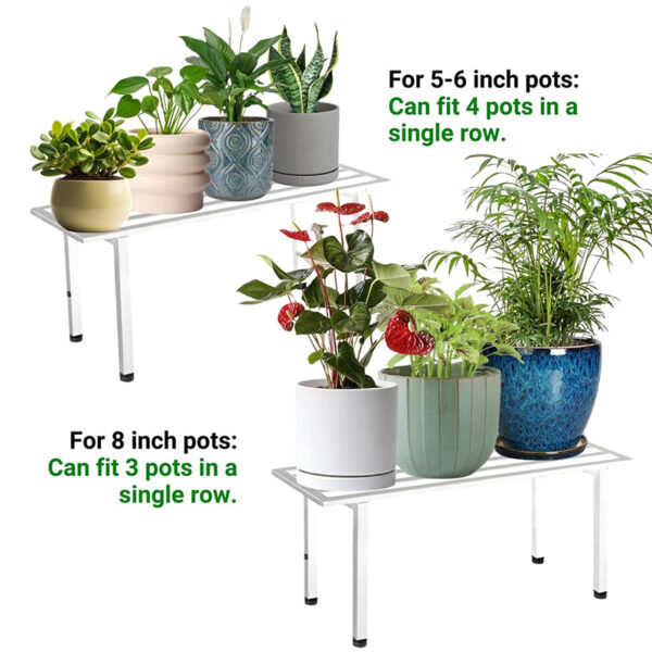 Planar Metal Planter (White) - Set Of Two Planar Metal Planter (White) - Set Of Two