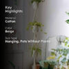 Sofia Macrame Plant Hanger - Set Of Two