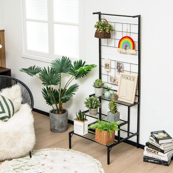 Vetro Planter Stand - Black Vetro Planter Stand - Black