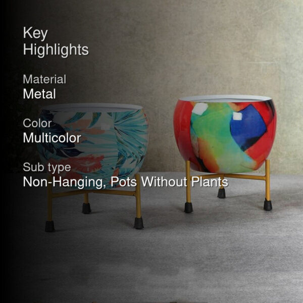 Wilma Glow Planter - Set Of Two