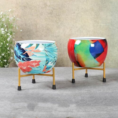 Wilma Glow Planter - Set Of Two