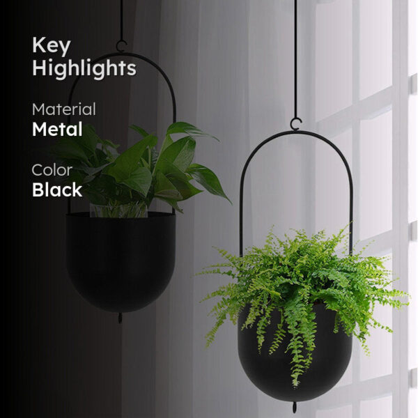 Zaira Hanging Planter - Set Of Two Zaira Hanging Planter - Set Of Two